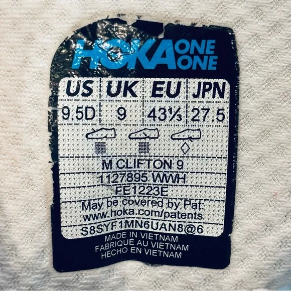 HOKA Clifton 9 Athletic Shoes - Picture 8 of 9